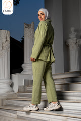 Women Suit With Belt