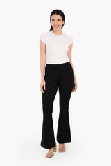 Carina - Classic Black Flare Pants