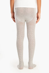 Carina - Girly Cotton Plain Pantyhose