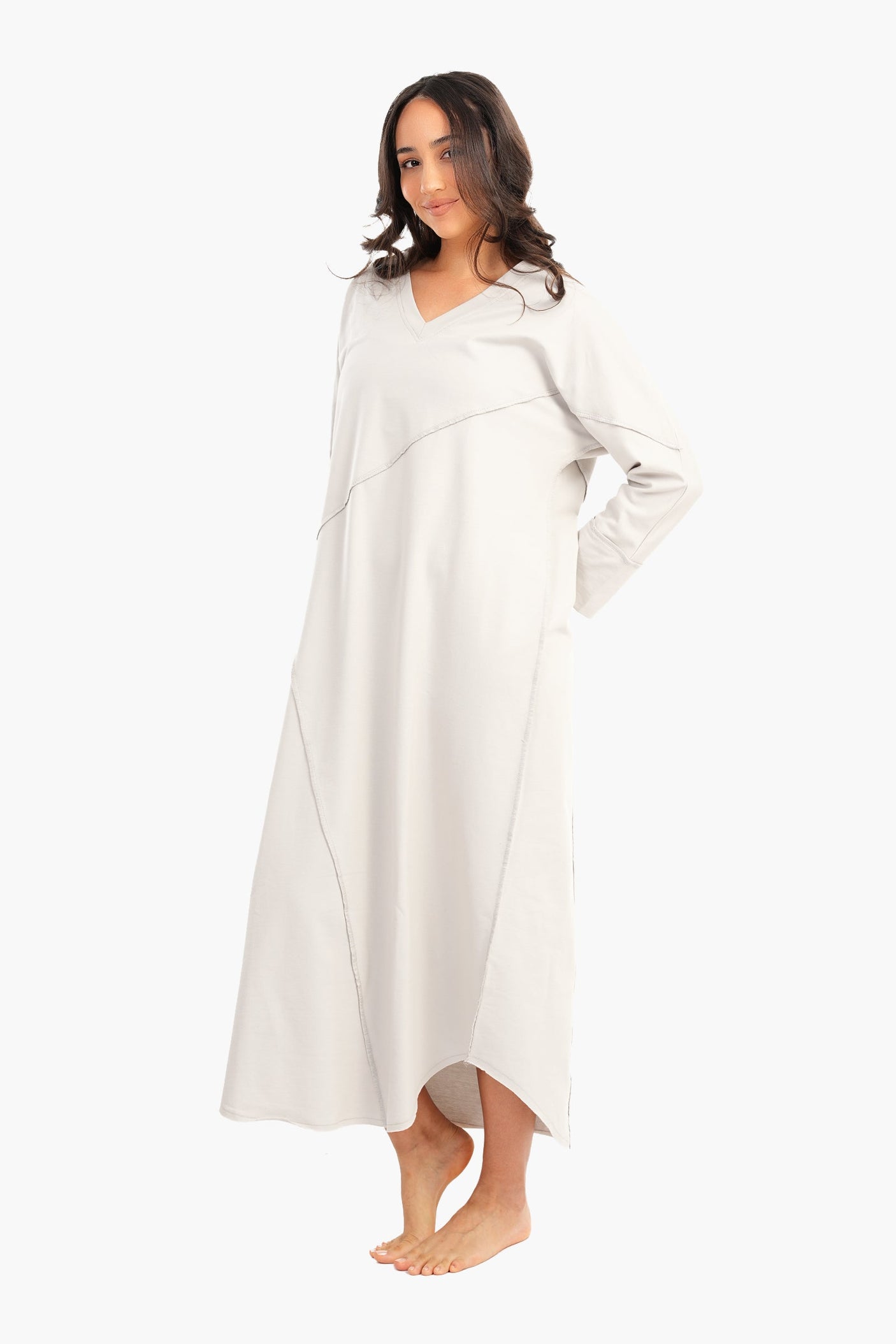 Carina - Nightgown with Round Hem