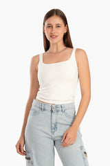 Square Neck Sleeveless Top