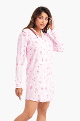 Carina - Striped & Printed Nightshirt