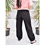 Etmana- elastic cargo pants