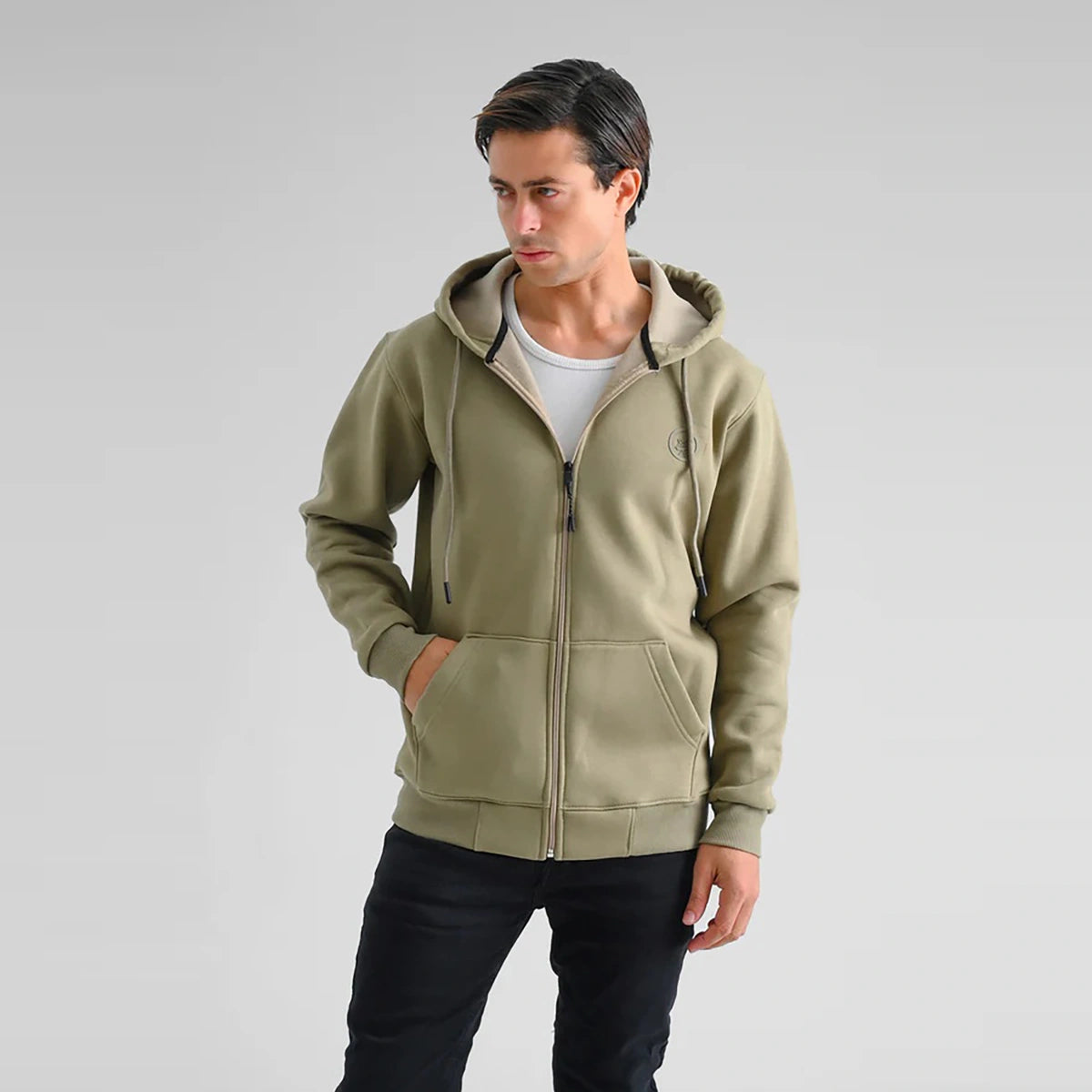 Origami -Jacket milton with zipper cotton material for men