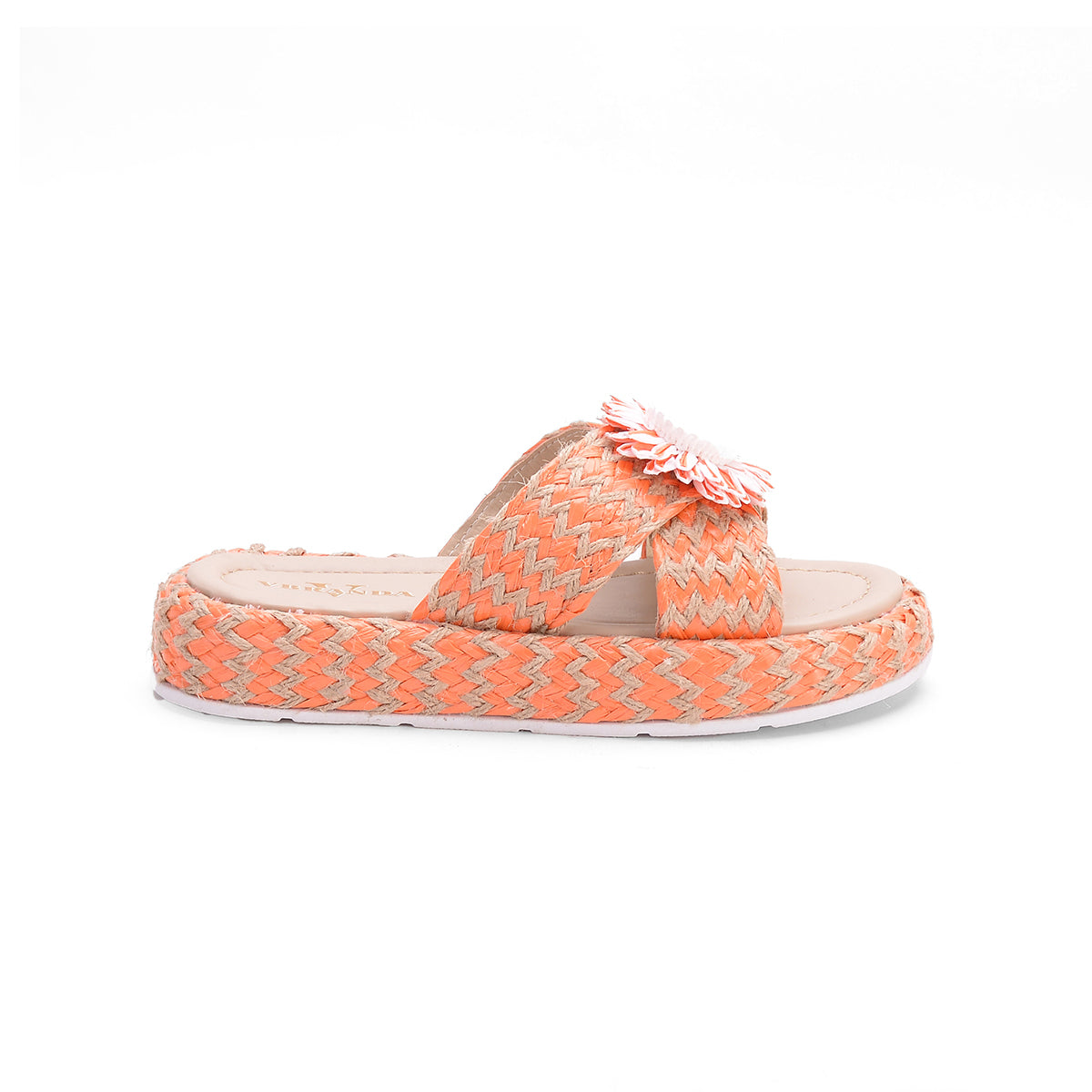 v branda - High Floral Slipper - women