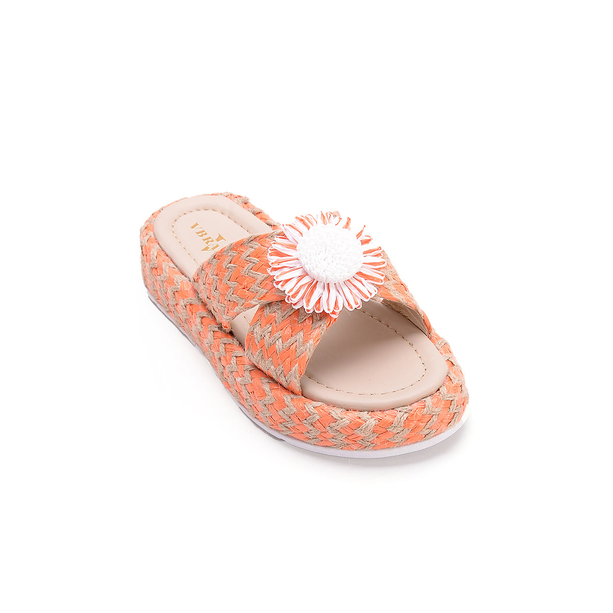 v branda - High Floral Slipper - women