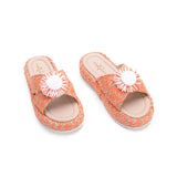 v branda - High Floral Slipper - women