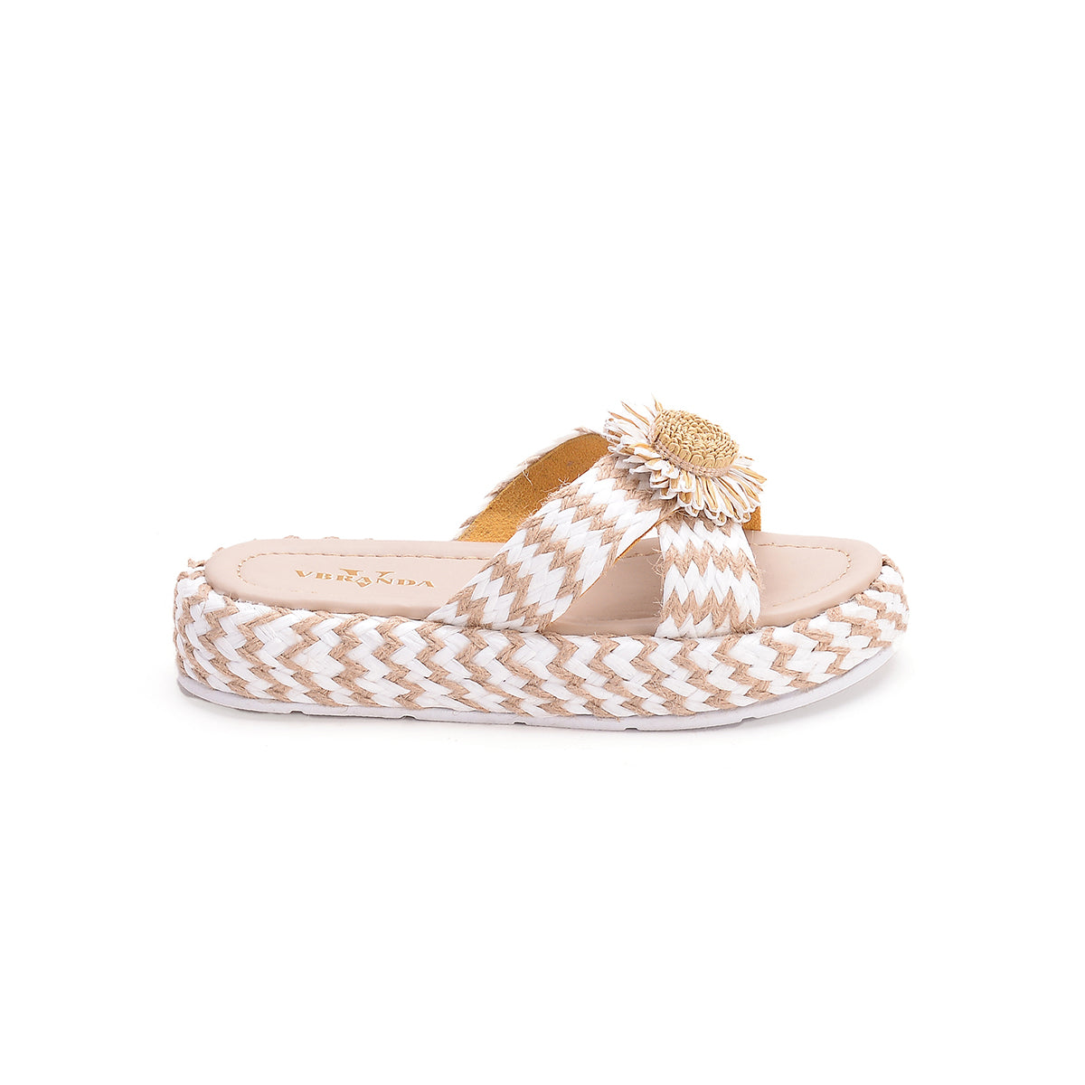 v branda - High Floral Slipper - women