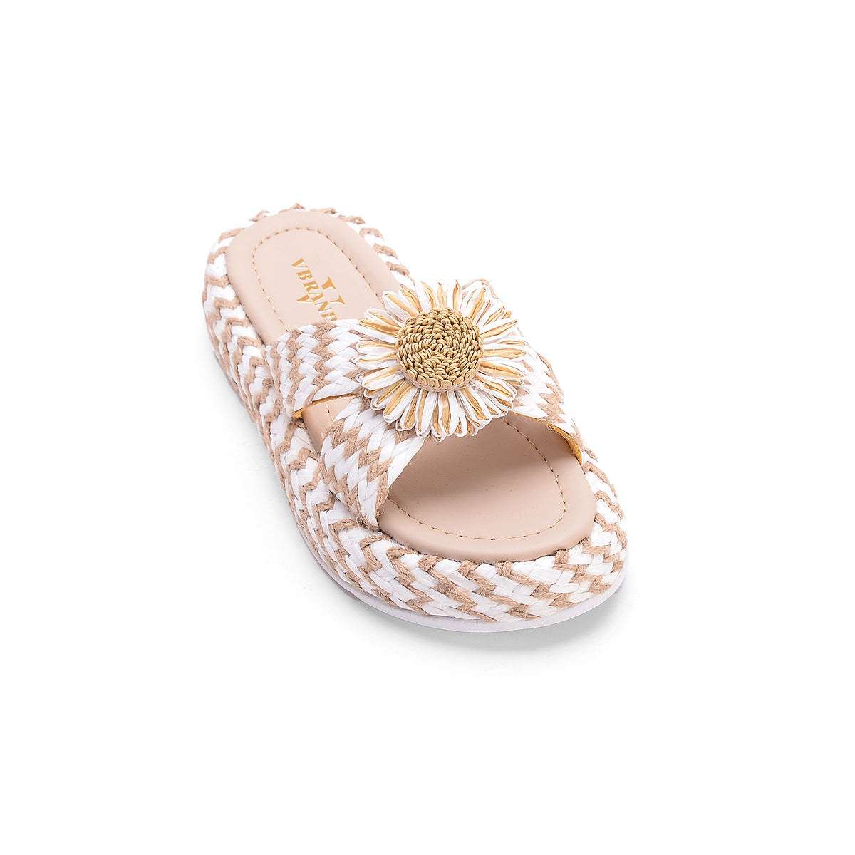 v branda - High Floral Slipper - women