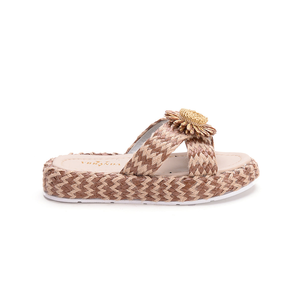 v branda - High Floral Slipper - women