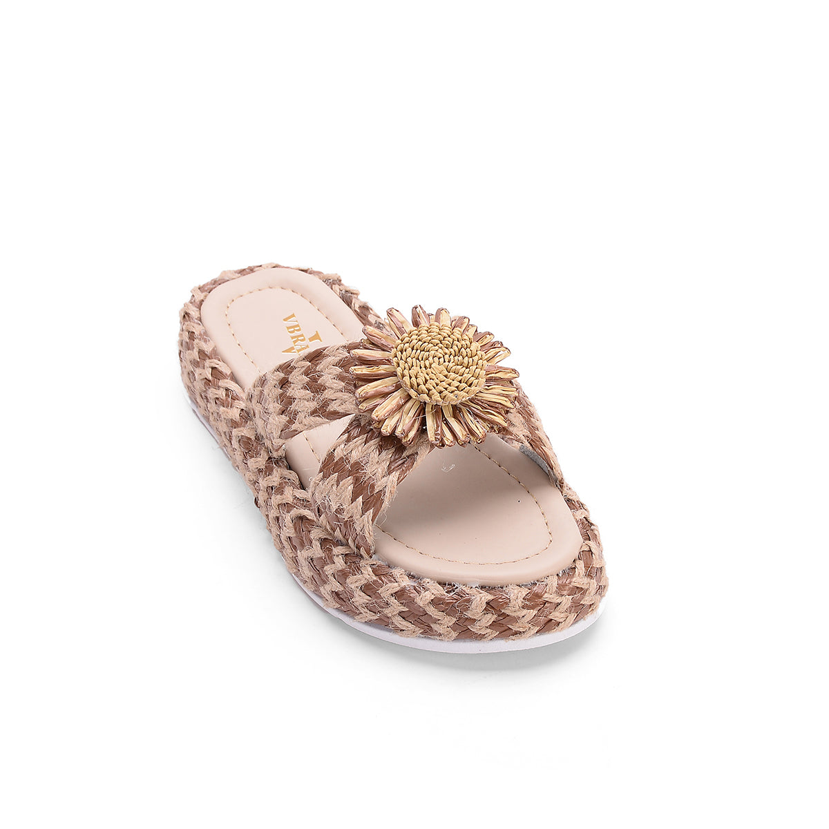 v branda - High Floral Slipper - women