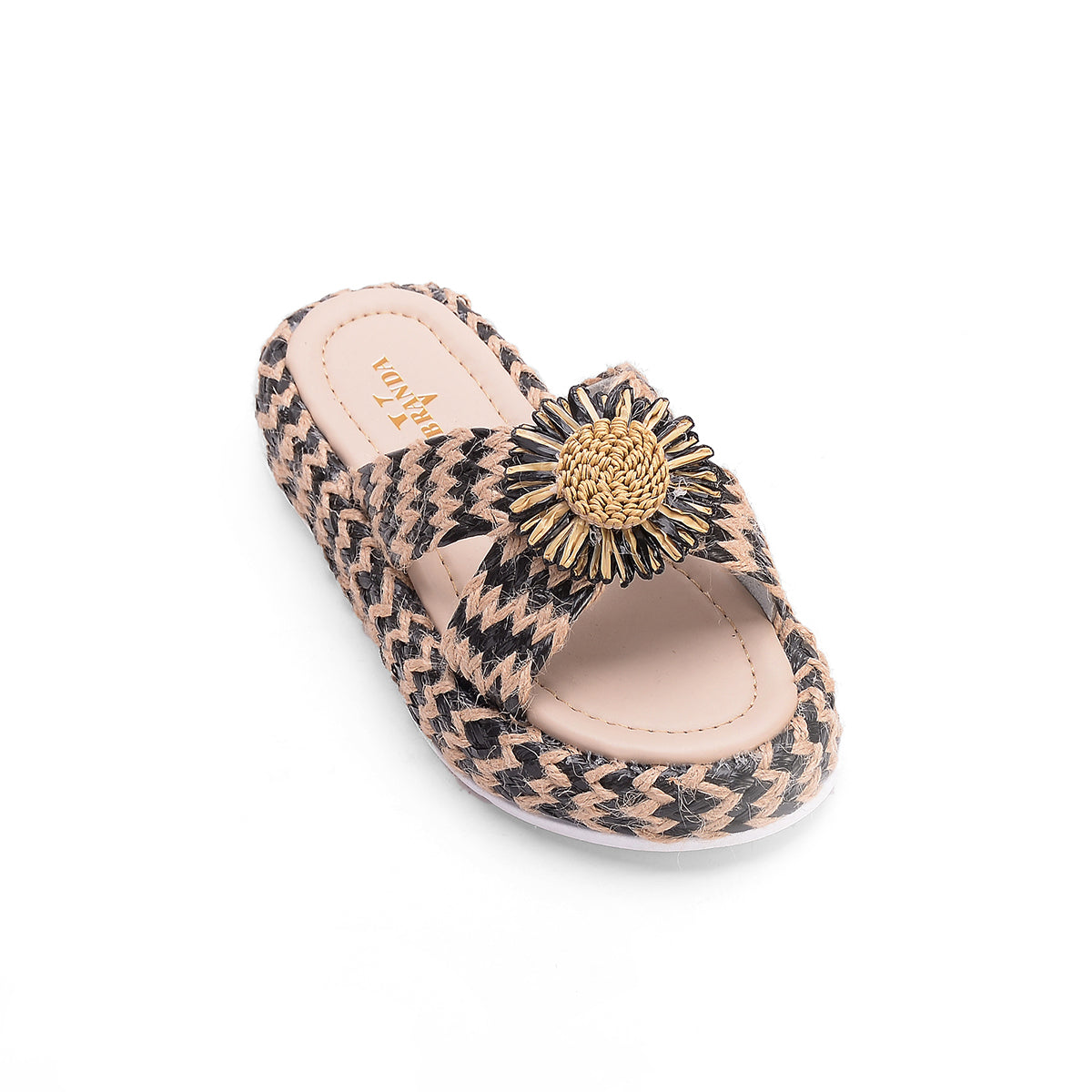 v branda - High Floral Slipper - women