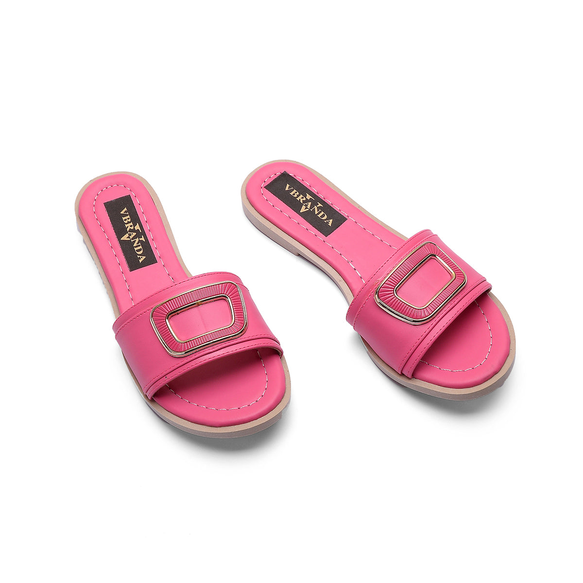 v branda - Royal Flat Slide Slipper  - women