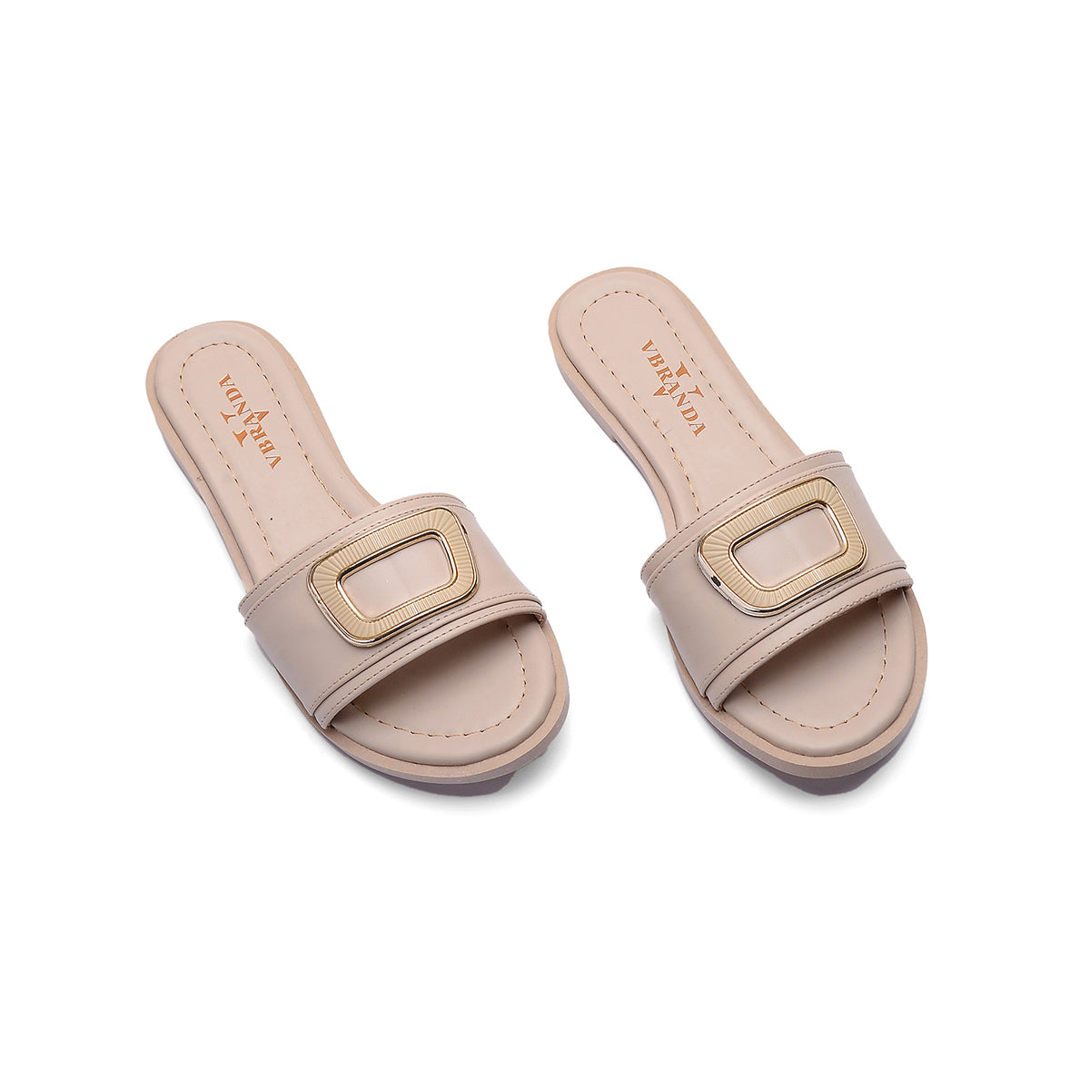 v branda - Royal Flat Slide Slipper  - women