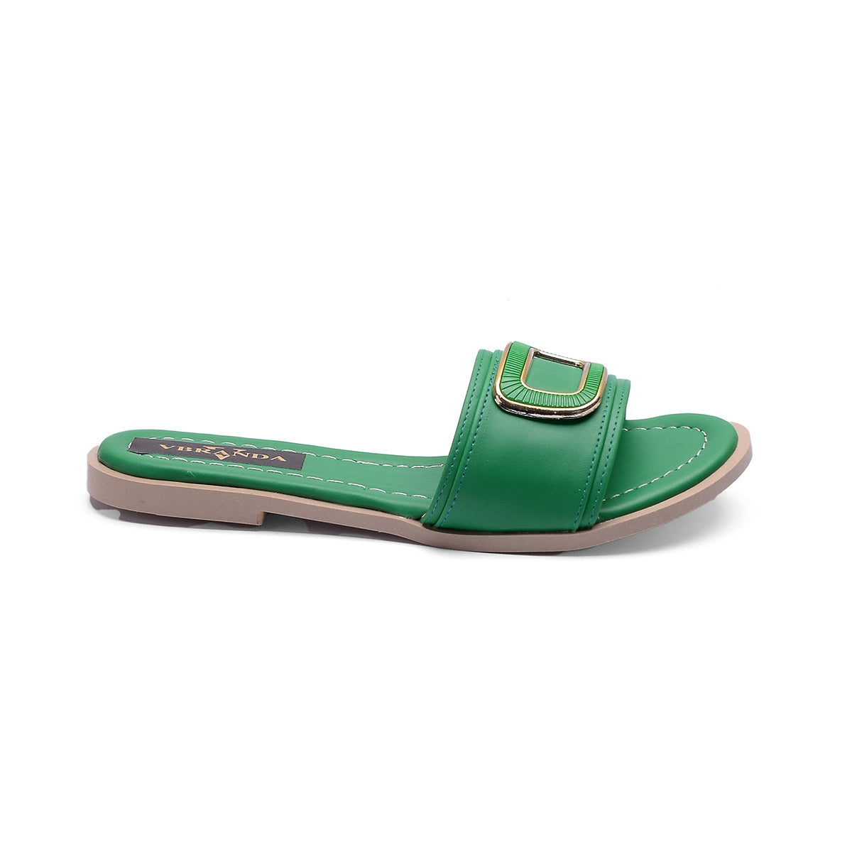 v branda - Royal Flat Slide Slipper  - women