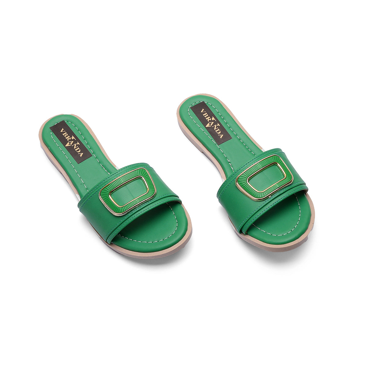 v branda - Royal Flat Slide Slipper  - women