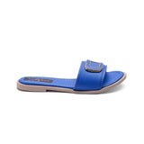 v branda - Royal Flat Slide Slipper  - women