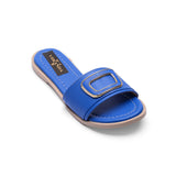 v branda - Royal Flat Slide Slipper  - women