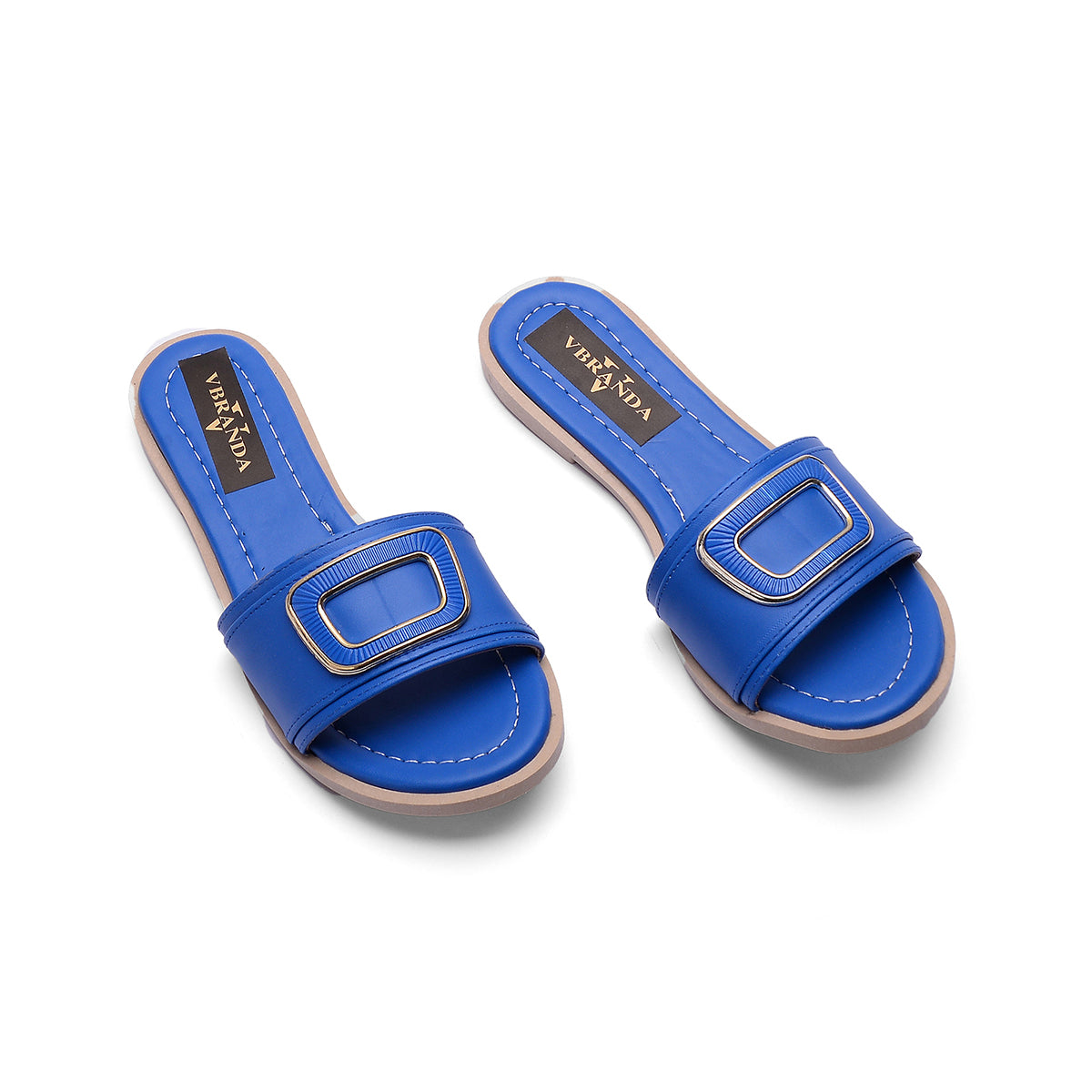 v branda - Royal Flat Slide Slipper  - women