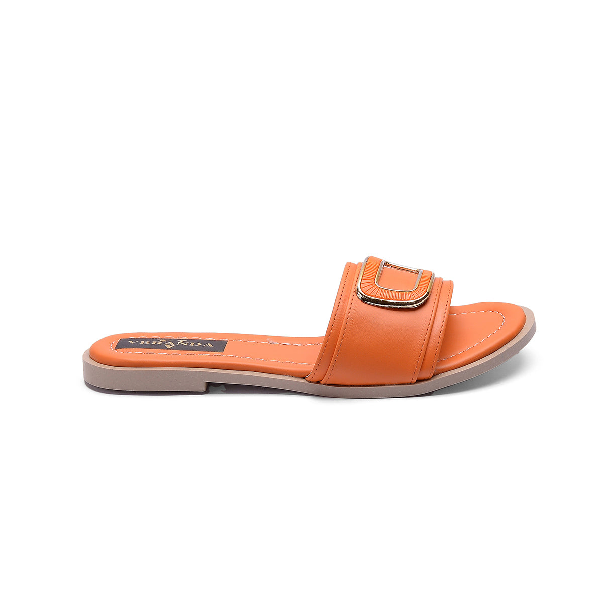 v branda - Royal Flat Slide Slipper  - women