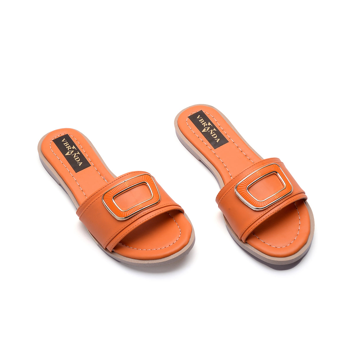 v branda - Royal Flat Slide Slipper  - women