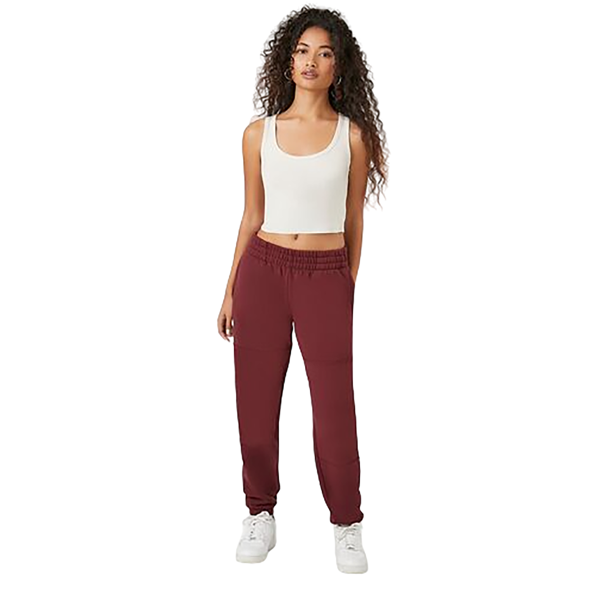 Forever 21 - Cuffed Fleece Joggers - Sold by FIG