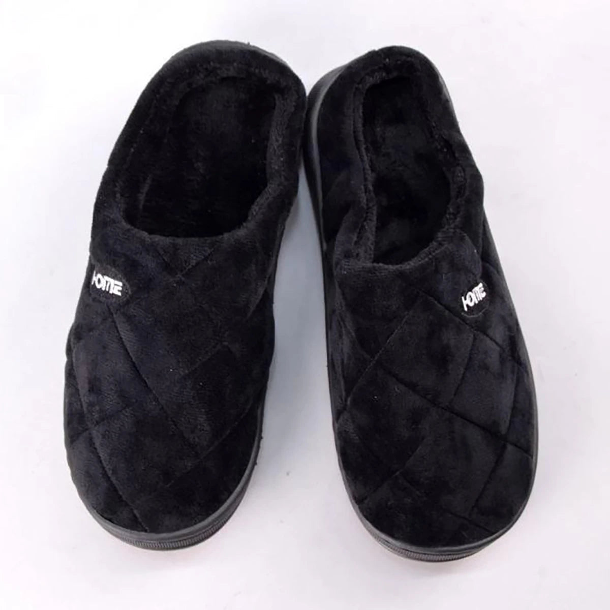 Etmana - Home Fur Warm Foot Flip Flop Slipper For Men