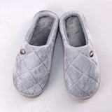 Etmana - Home Fur Warm Foot Flip Flop Slipper For Men