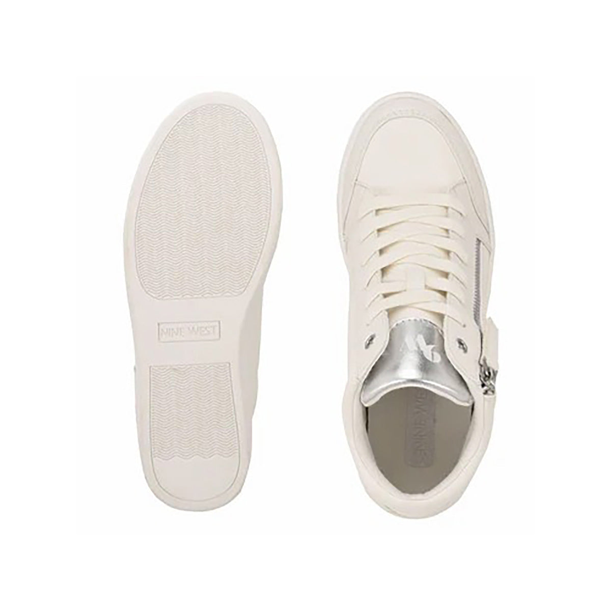 Nine West - Tons High Top Hidden Wedge Sneakers