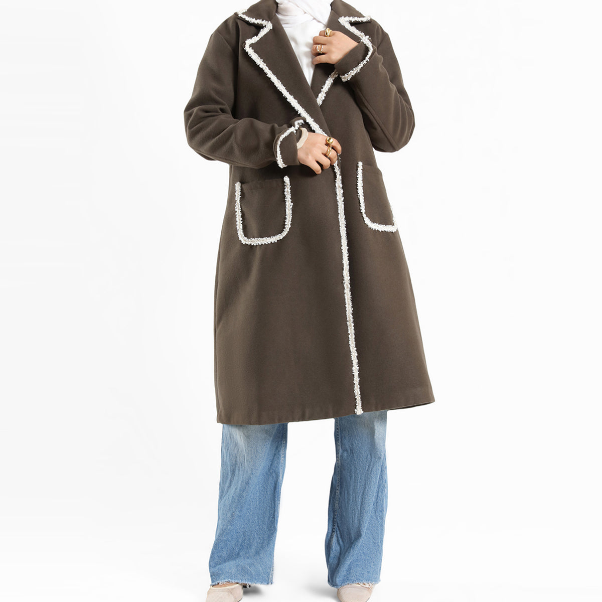 Emalina - Elegant Wool Coat