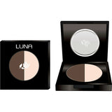 Luna -  3D Eye Brow Powder Make up Gray Brown No.3