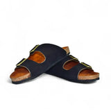 Leazus - Leather SnapDue Sandal - Black