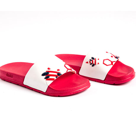 Onda Onda Diseny Bee Perforated Slid For Kids - Red
