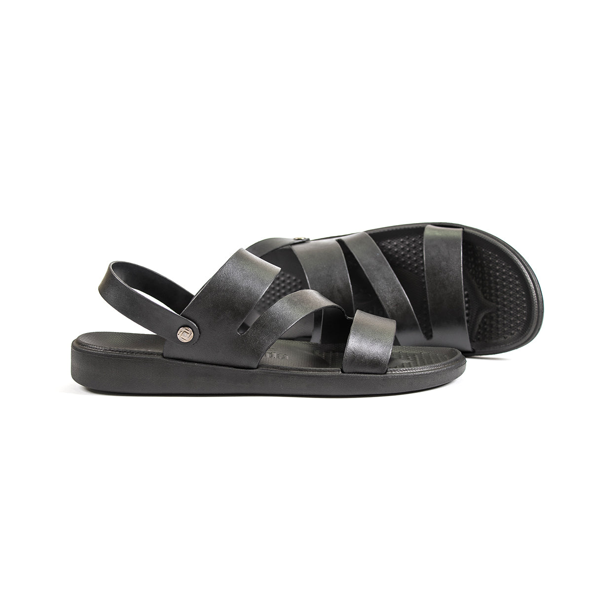Onda London Black Sandal  For Men 40/41