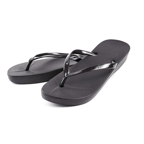 Onda Onda Flamingo Black Flip Flop Slipper For Women