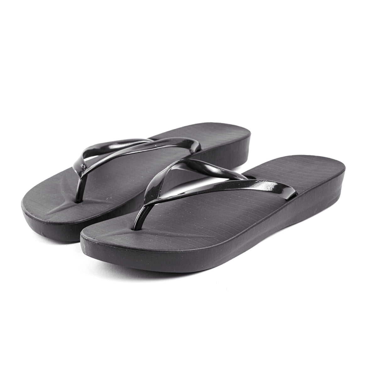 Onda Onda Flamingo Black Flip Flop Slipper For Women
