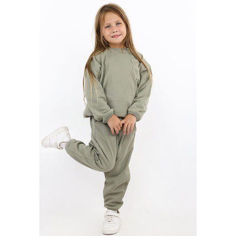 Minime - Girls Fur Suit OILY