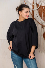 Hans-Oversize basic T-shirt