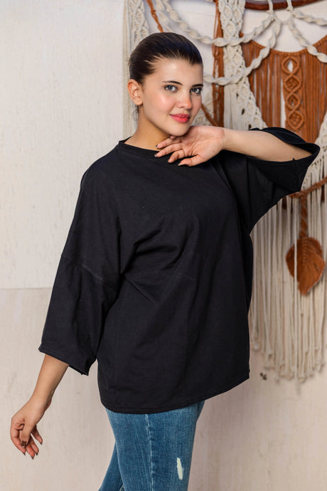 Hans-Oversize basic T-shirt