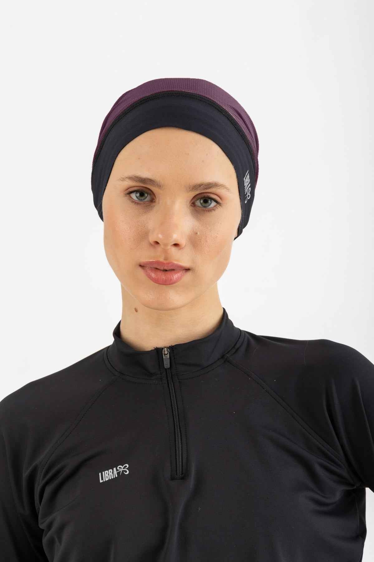 Neck Free Bandana - Midnight plum
