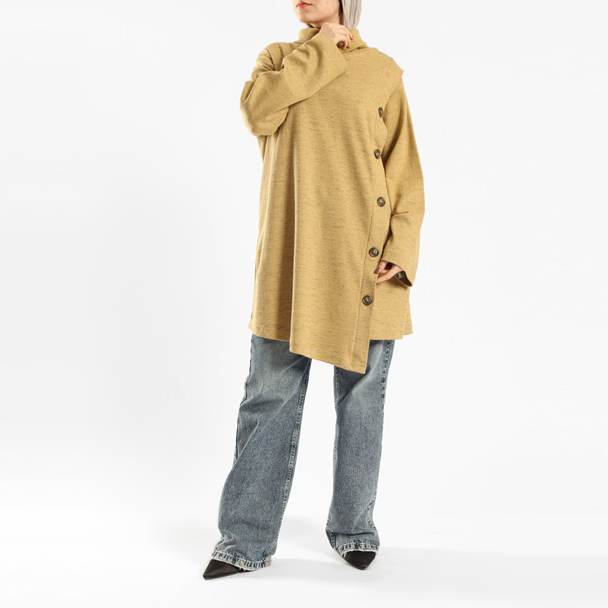 Emalina - High Collar Sweater