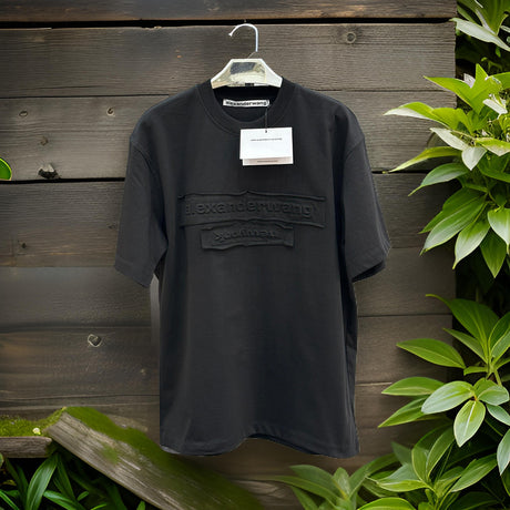 White Rabbit - Comfy Printed Black T-Shirt