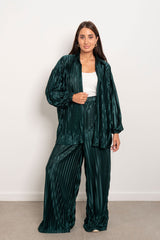 MARWA EL EZABY BOUTIQUE - Plesse set Dark Green