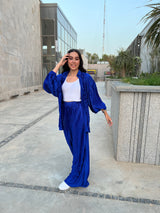 MARWA EL EZABY BOUTIQUE - Plesse set Blue