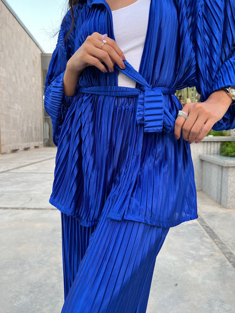 MARWA EL EZABY BOUTIQUE - Plesse set Blue