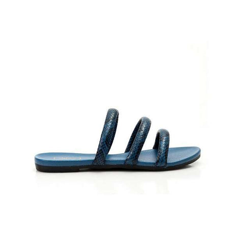 Dejavu Strapped Flat Slipper