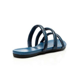 Dejavu Strapped Flat Slipper