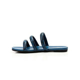 Dejavu Strapped Flat Slipper