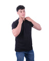 Slim Fit Polo Rapper Logo