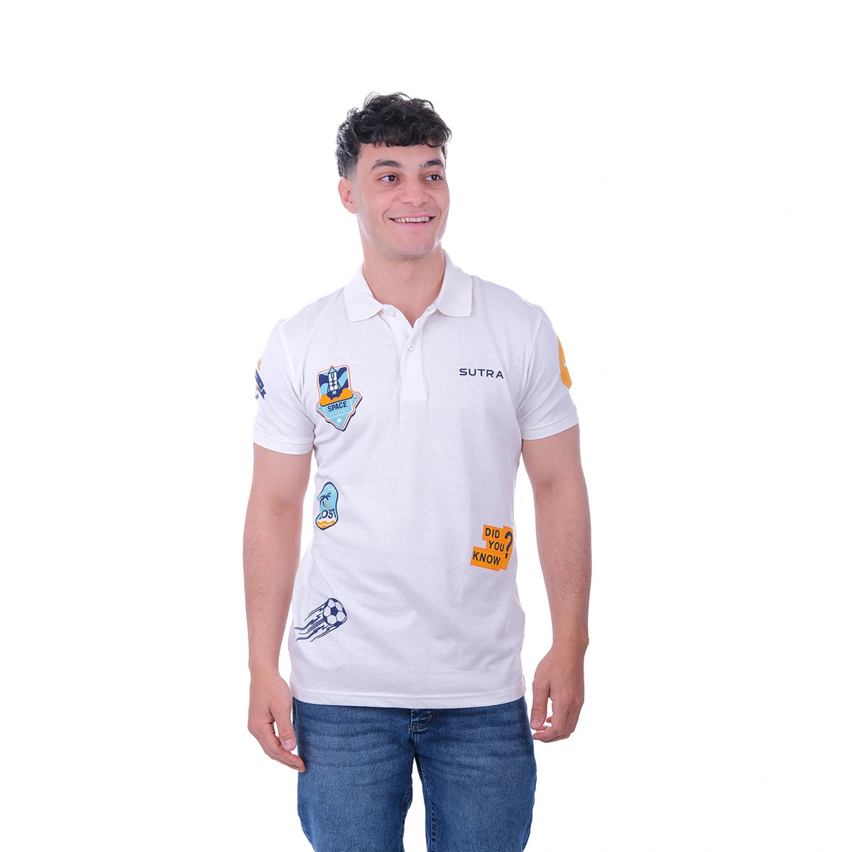 Sutra - Slim Fit Polo PR_Space
